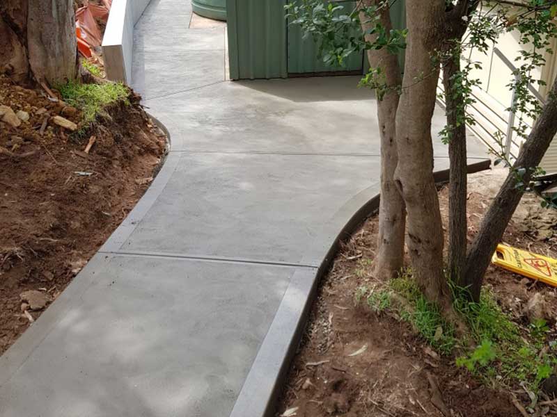 Concrete Driveways Paths Crossovers Adelaide Beco Constructions 