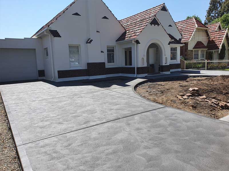 Concrete Driveways Paths Crossovers Adelaide Beco Constructions 